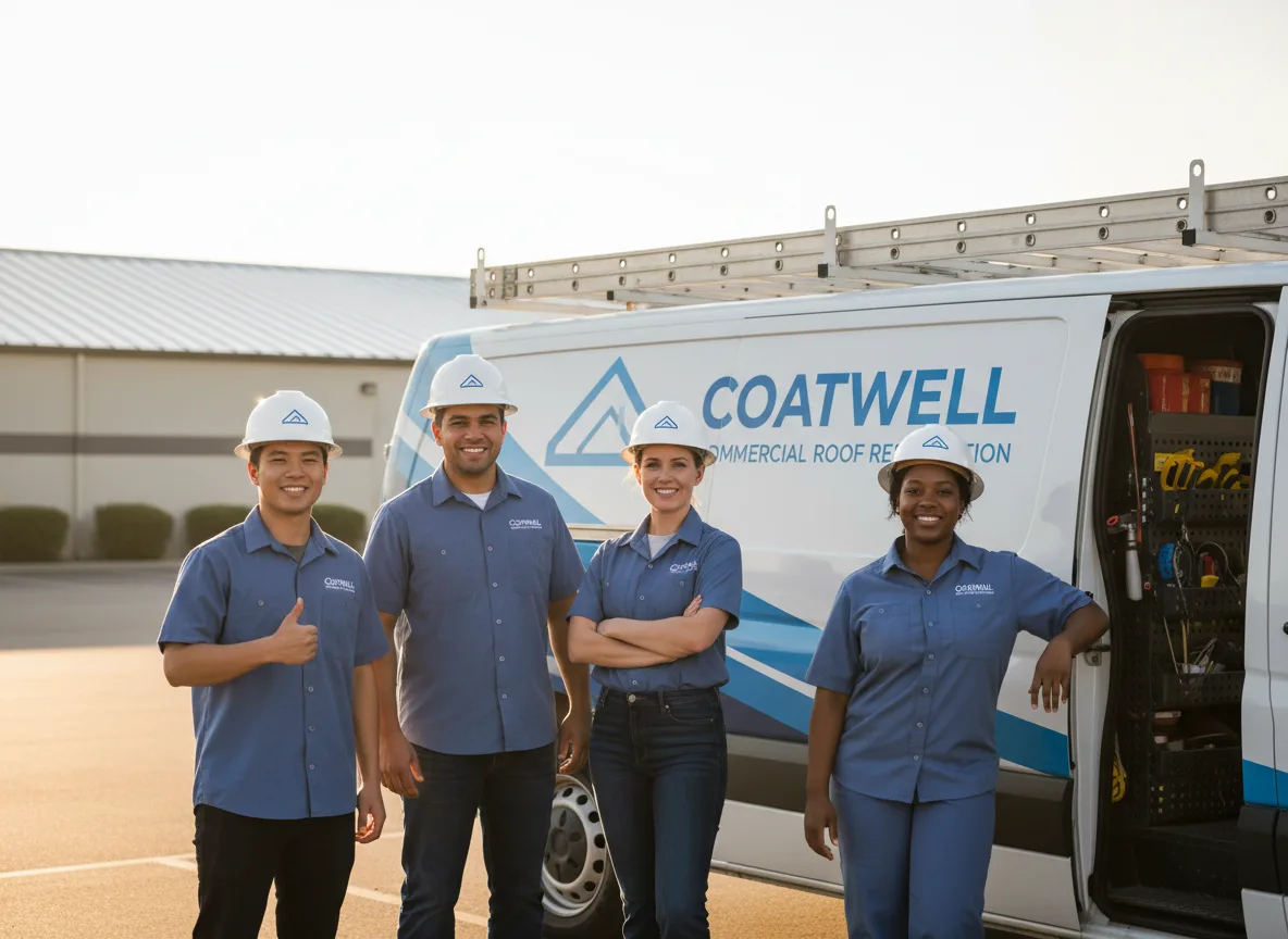 Commercial roof coating company in Coopers Plains, NY